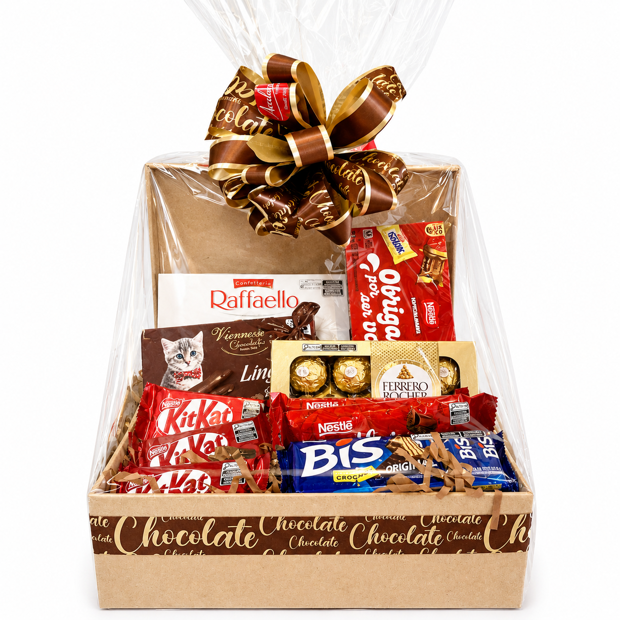 Cesta com Chocolates M�dia