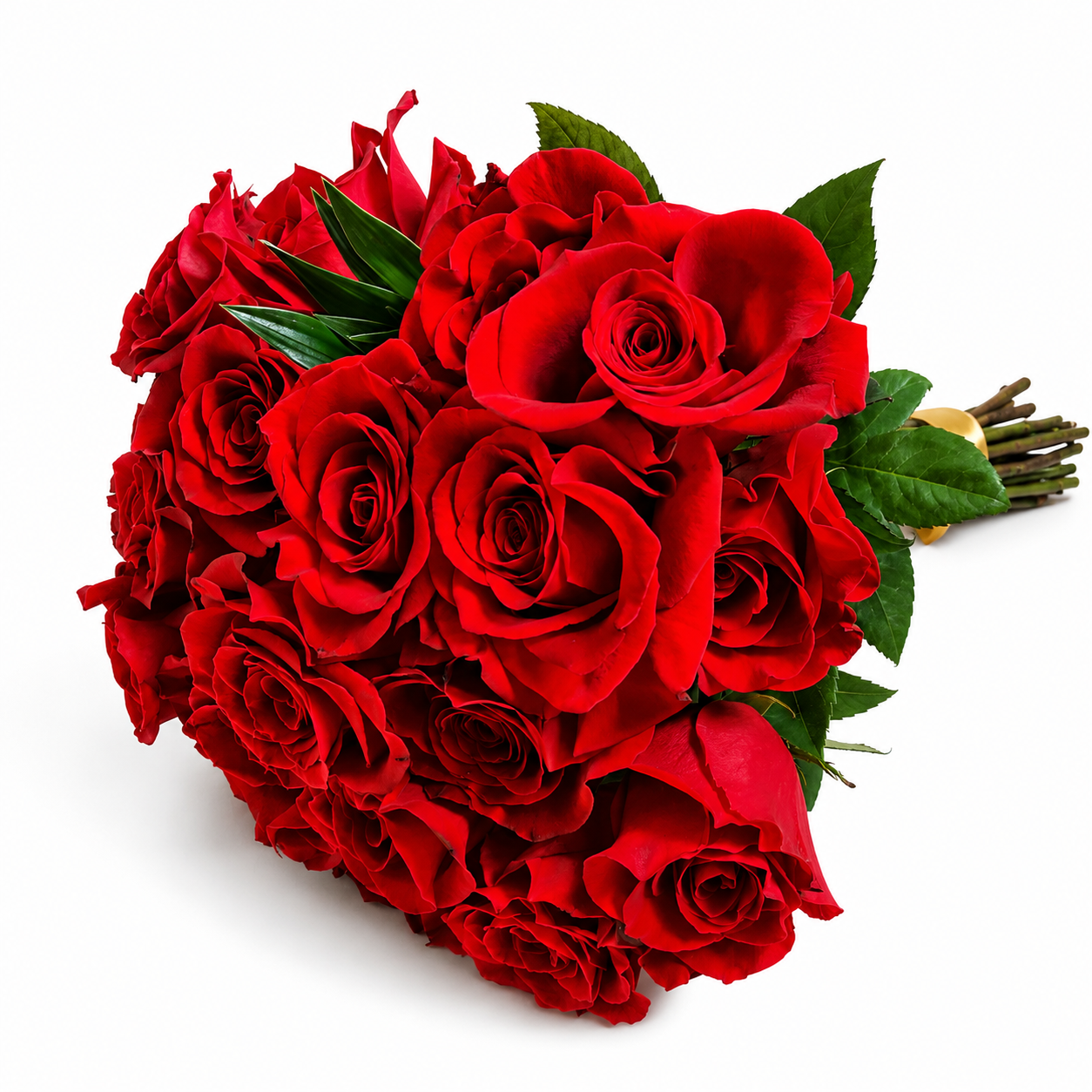 Buqu� Encanto com 24 rosas vermelhas