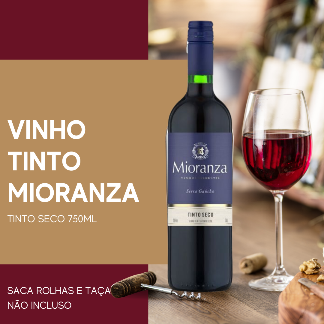 Vinho Mioranza Tinto Seco 750ml