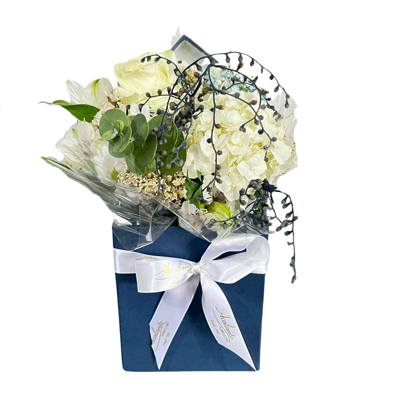 Box Mix Flowers Azul