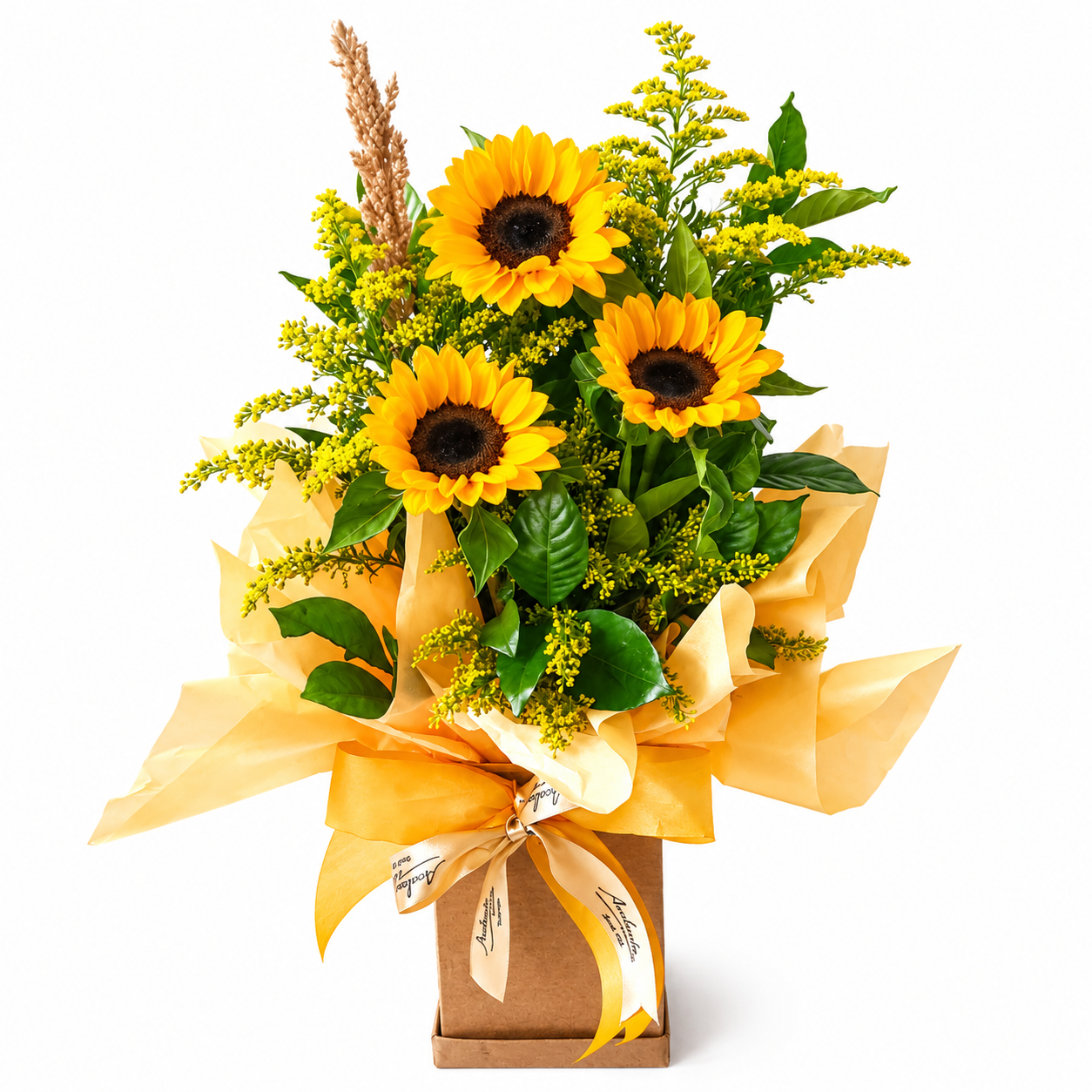 Arranjo com 3 Girass�is