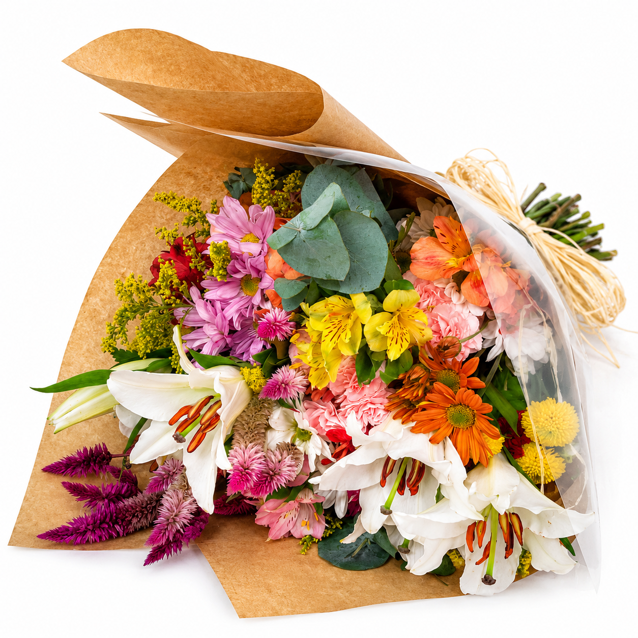 Buqu� com Flores do Campo M