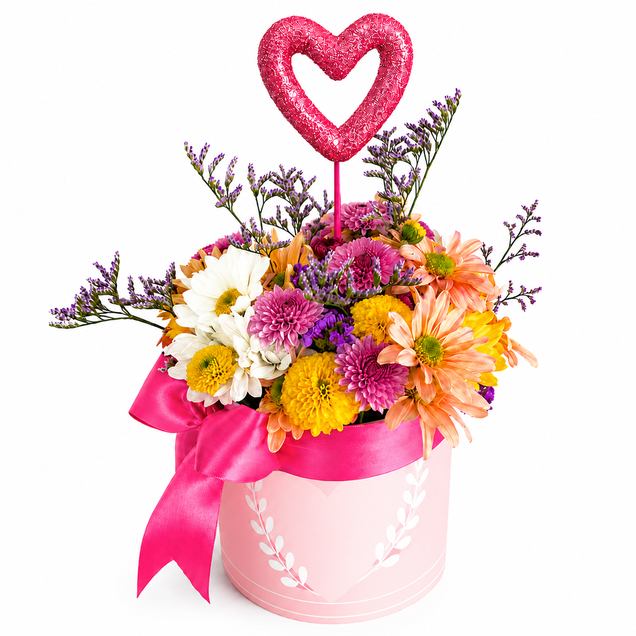Box Love com Flores do Campo